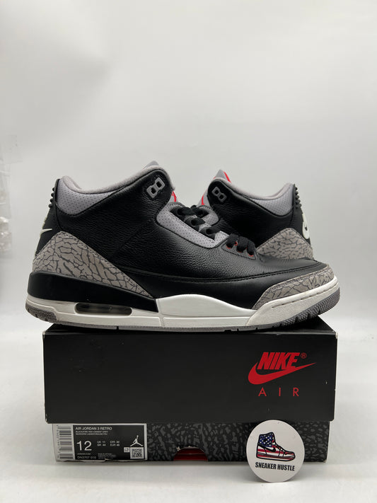 Jordan 3 Retro OG Black Cement (2024)
