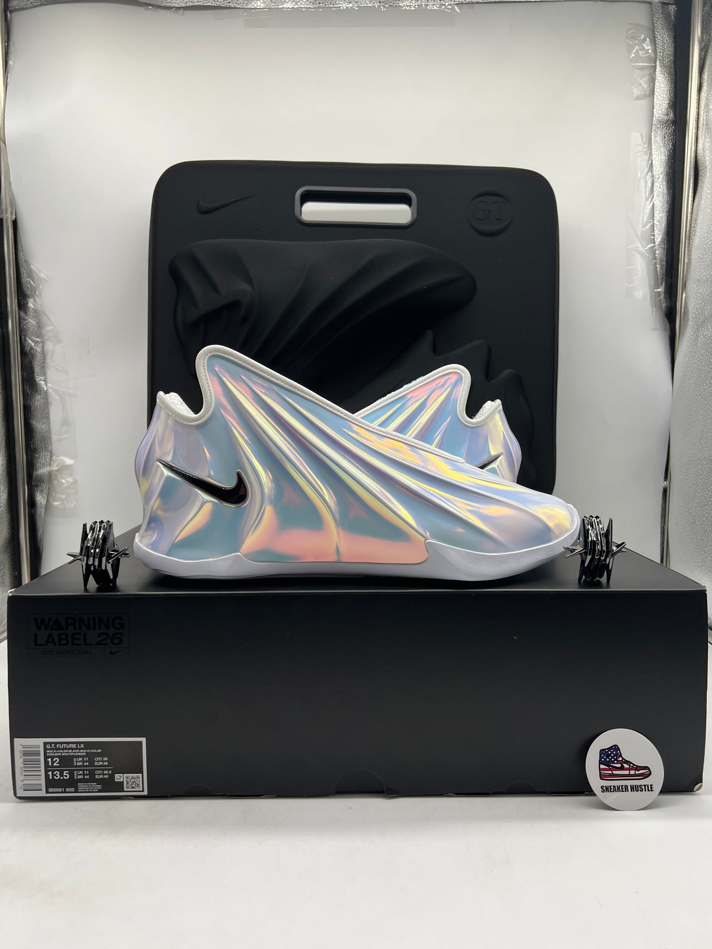 Nike GT Future LX All-Star Warning Label