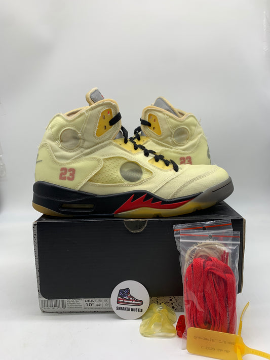 Jordan 5 Retro Off-White Sail