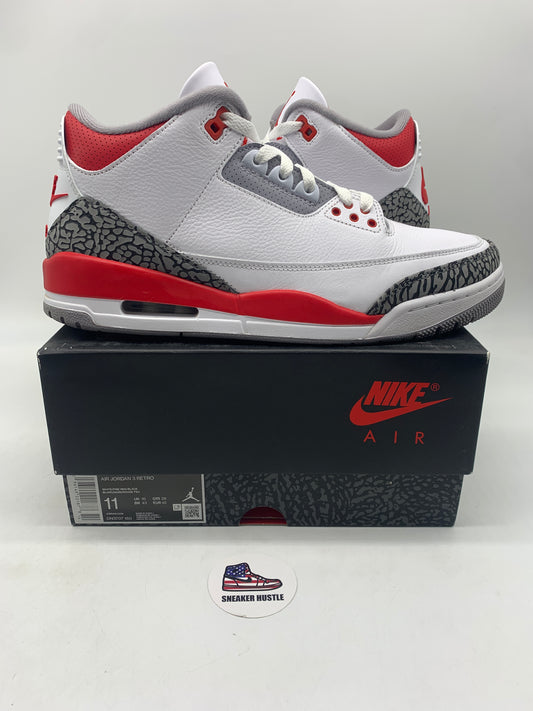Jordan 3 Retro Fire Red (2022)