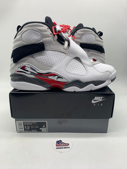 Jordan 8 Retro White True Red (2025)