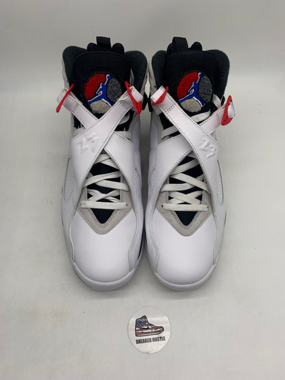 Jordan 8 Retro White True Red (2025)