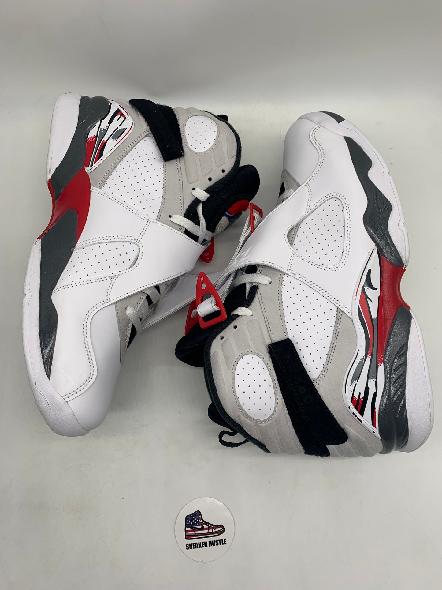 Jordan 8 Retro White True Red (2025)