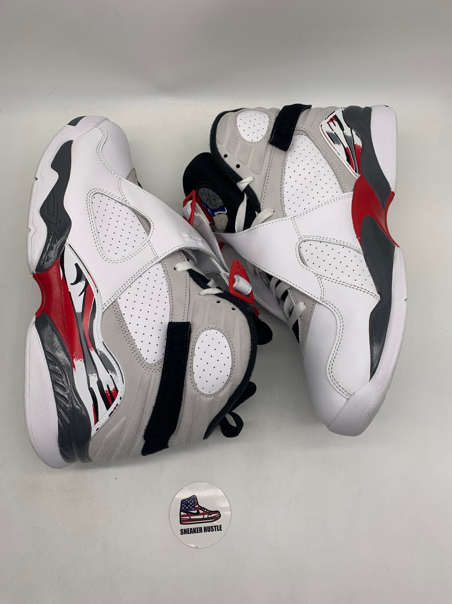 Jordan 8 Retro White True Red (2025)