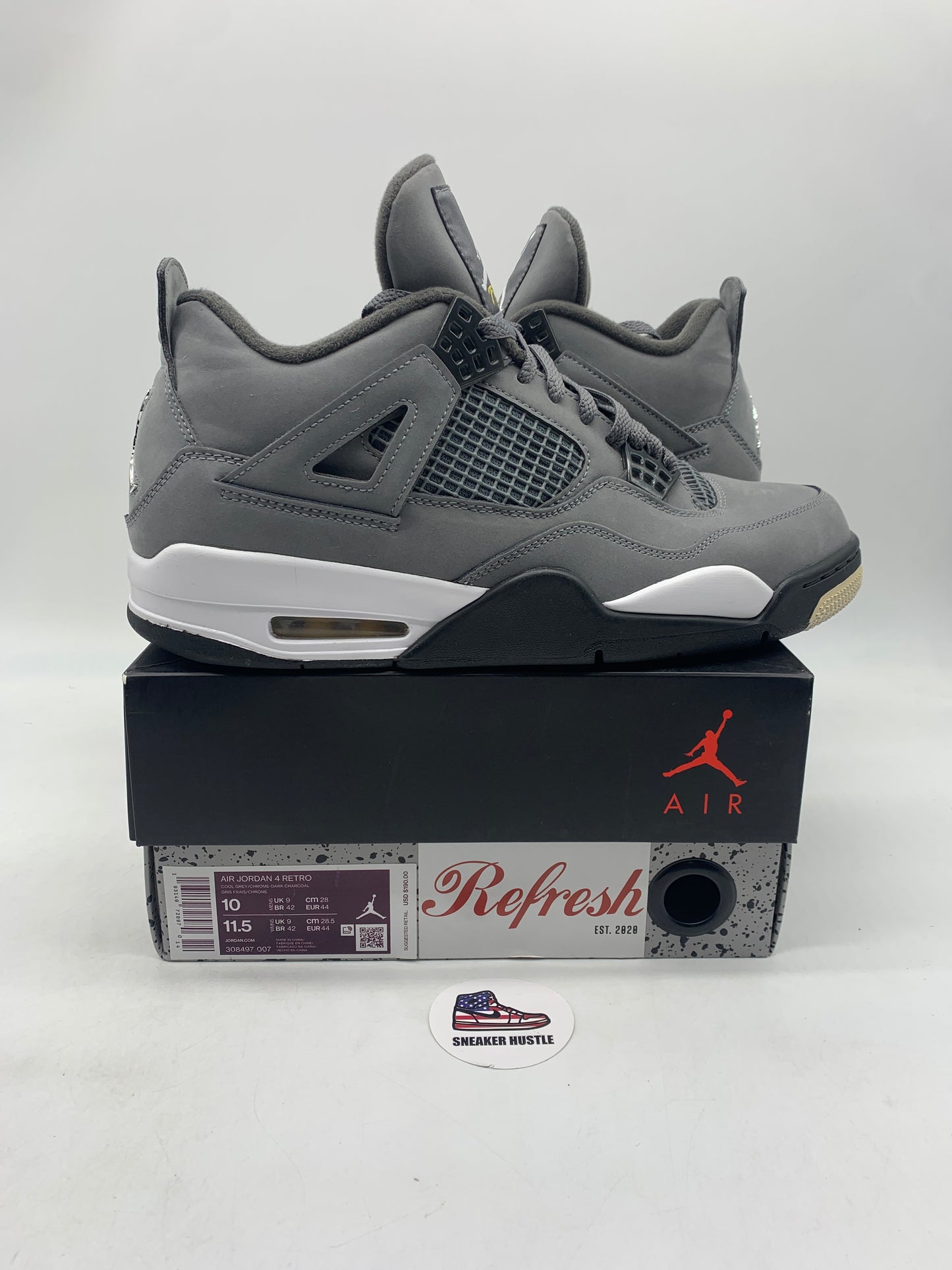 Jordan 4 Retro Cool Grey (2019)