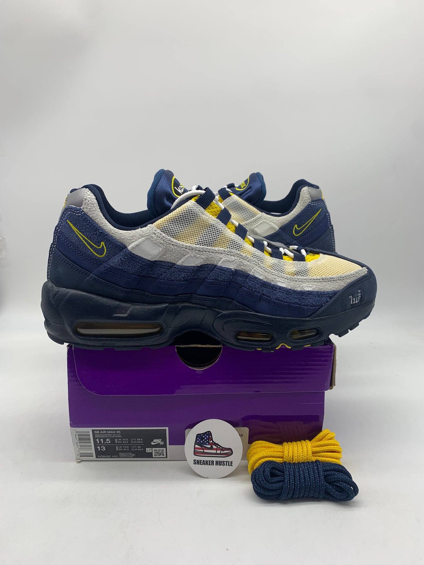 Nike Air Max 95 SB Eric Koston Obsidian Speed Yellow