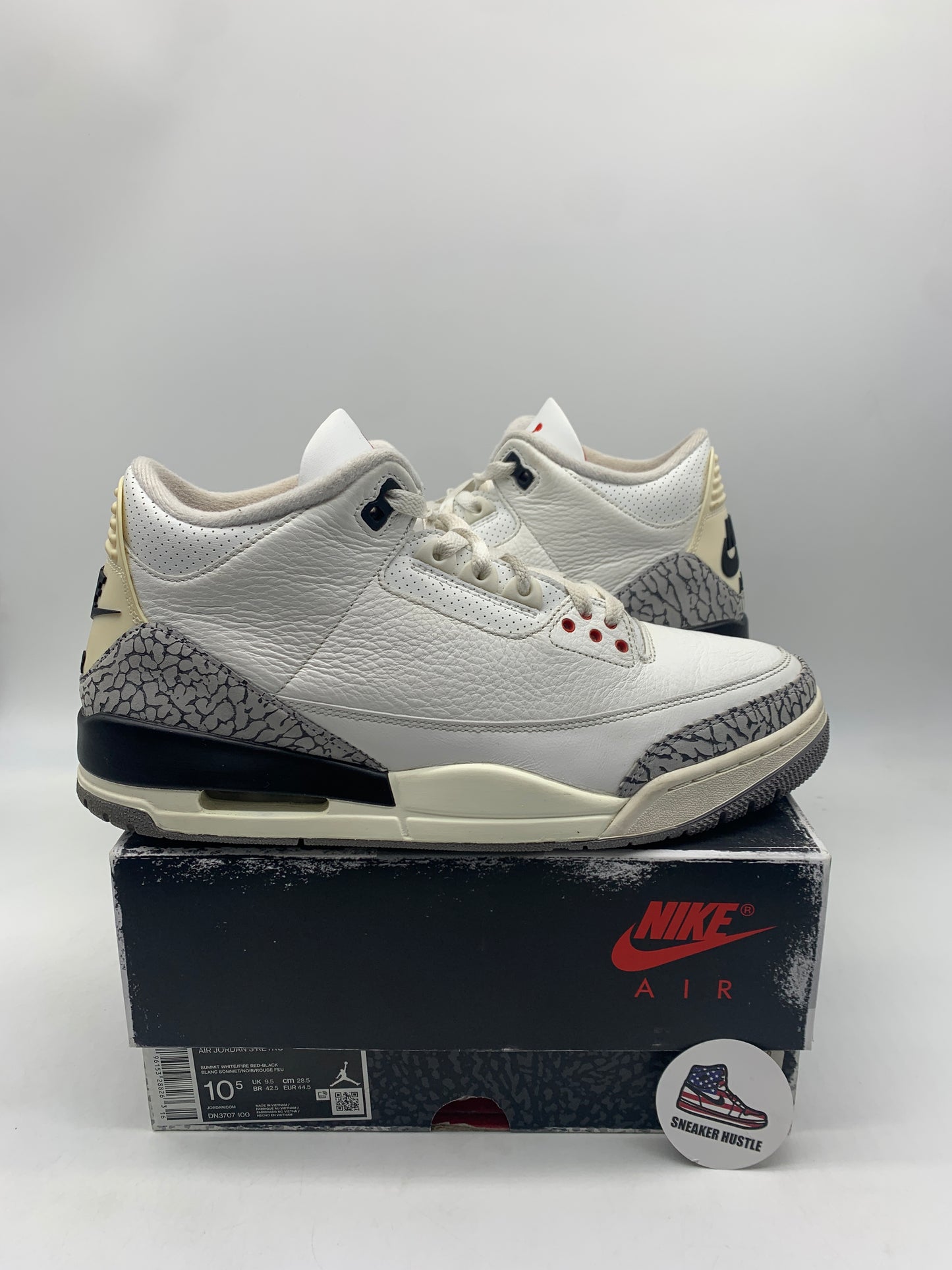Jordan 3 Retro White Cement Reimagined