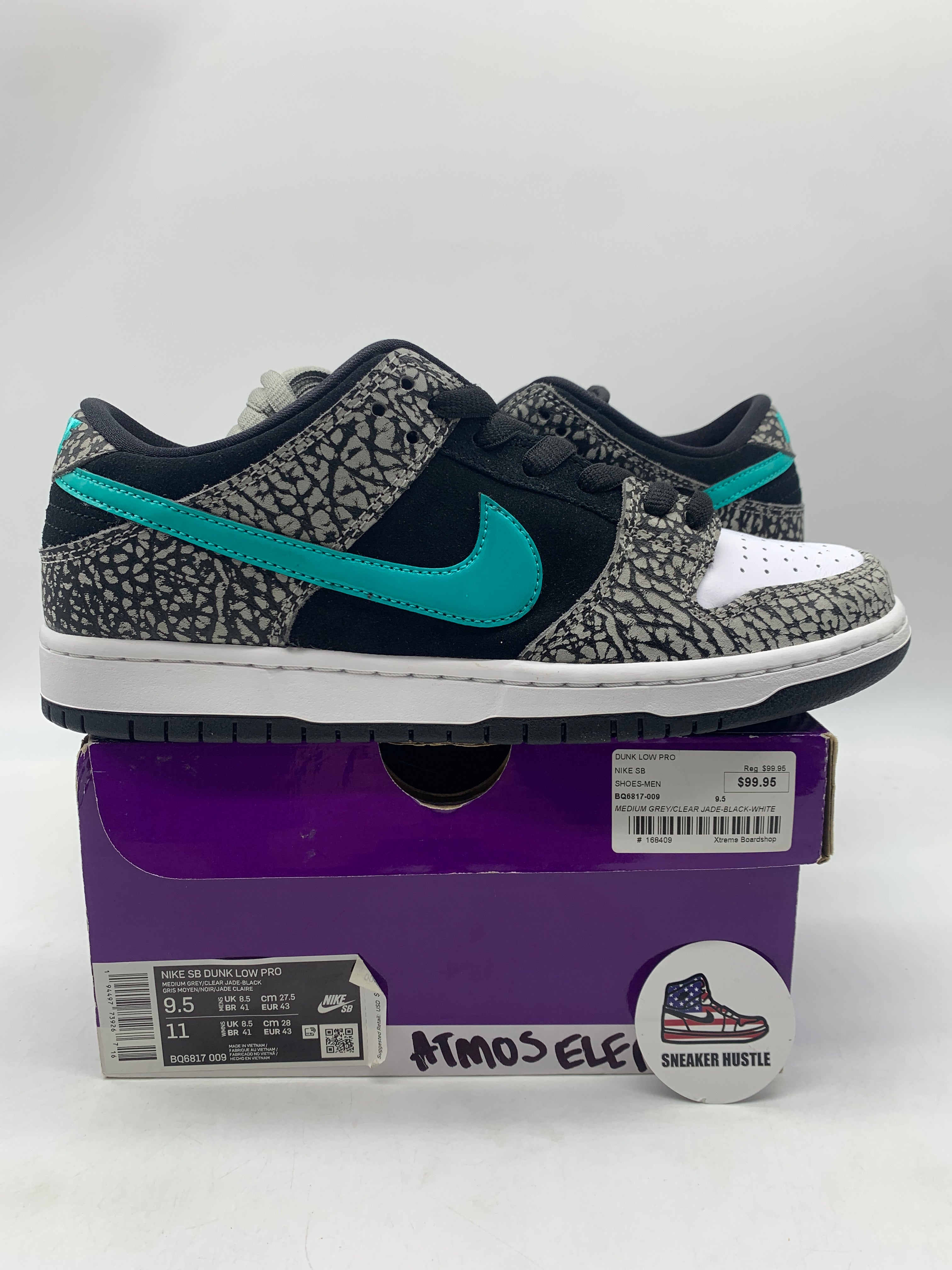 Nike SB Dunk Low atmos Elephant – Sneaker Hustle USA