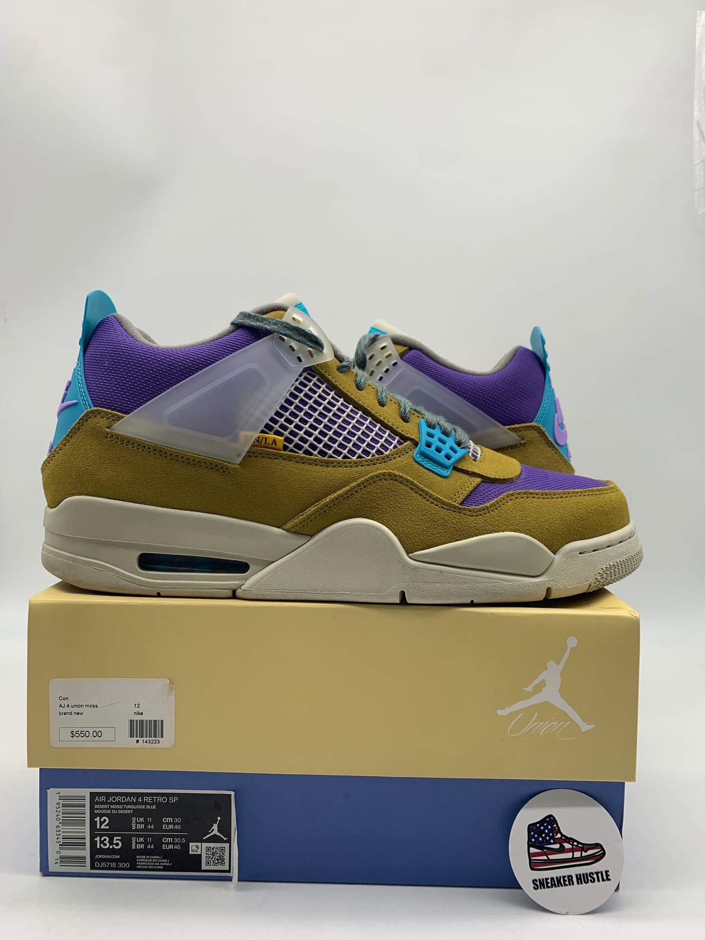 Jordan 4 Retro SP 30th Anniversary Union Desert Moss