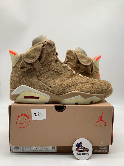 Jordan 6 Retro Travis Scott British Khaki