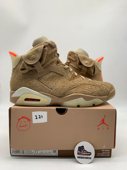 Jordan 6 Retro Travis Scott British Khaki
