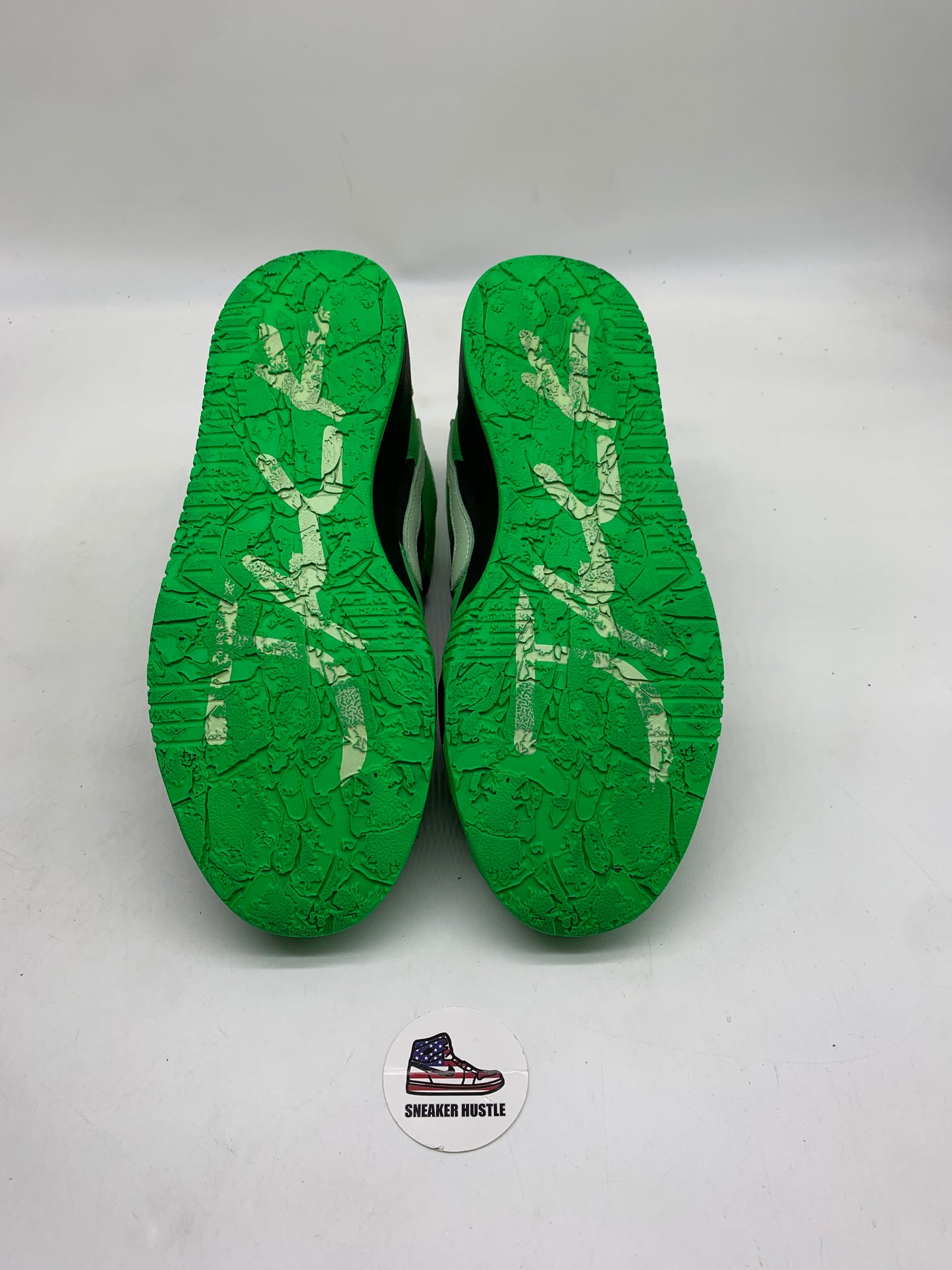 Jordan CJ1 T-Rexx Travis Scott Green Spark