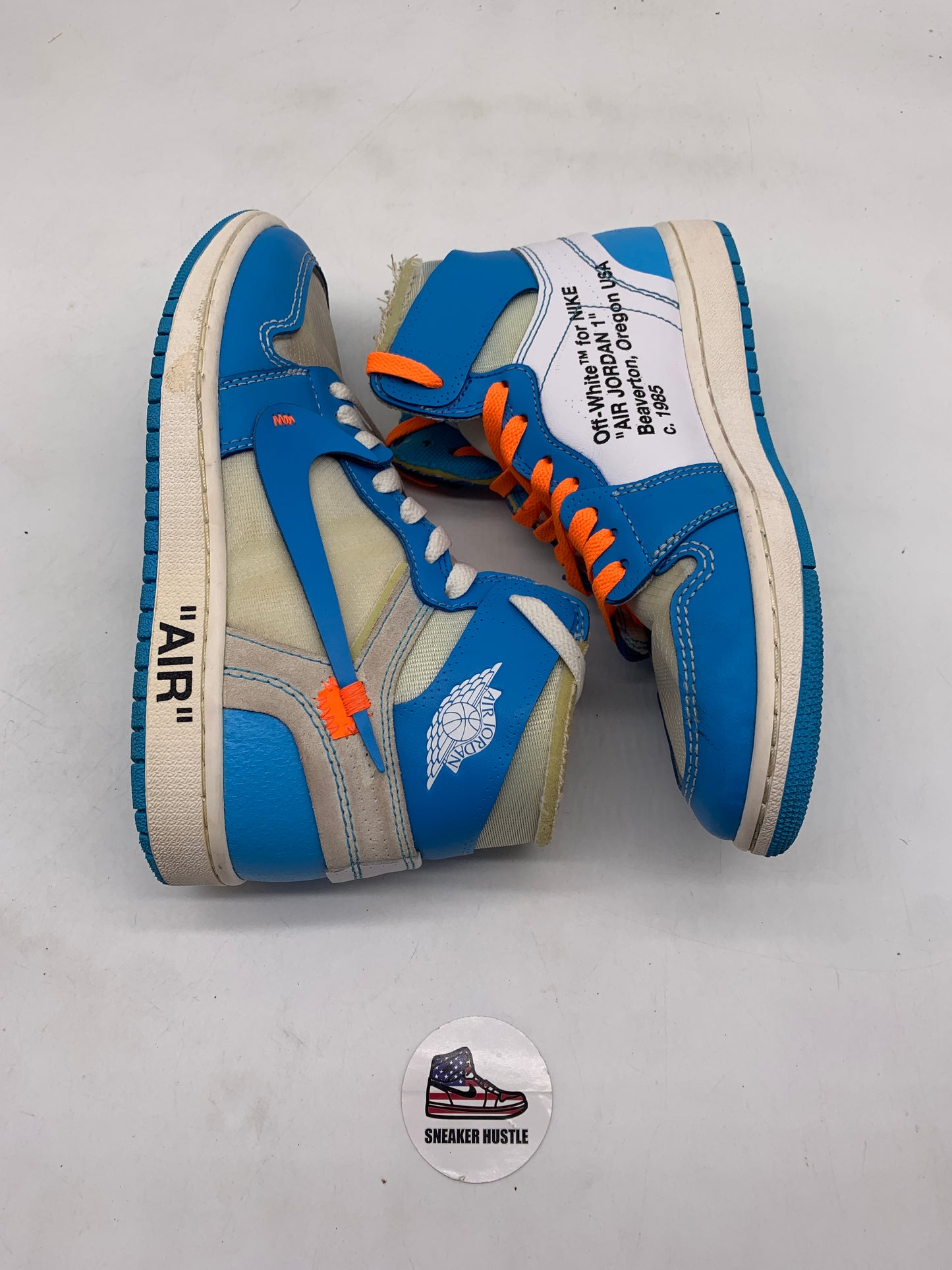 Jordan 1 Retro High Off-White University Blue