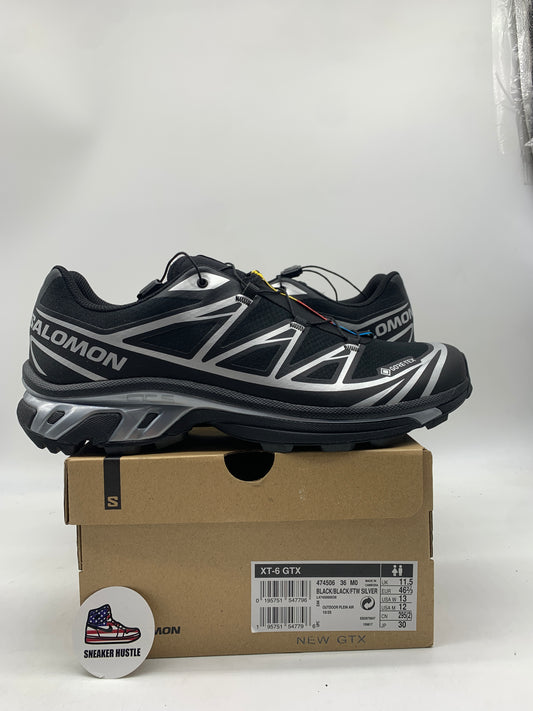 Salomon XT-6 Gore-Tex Black Silver