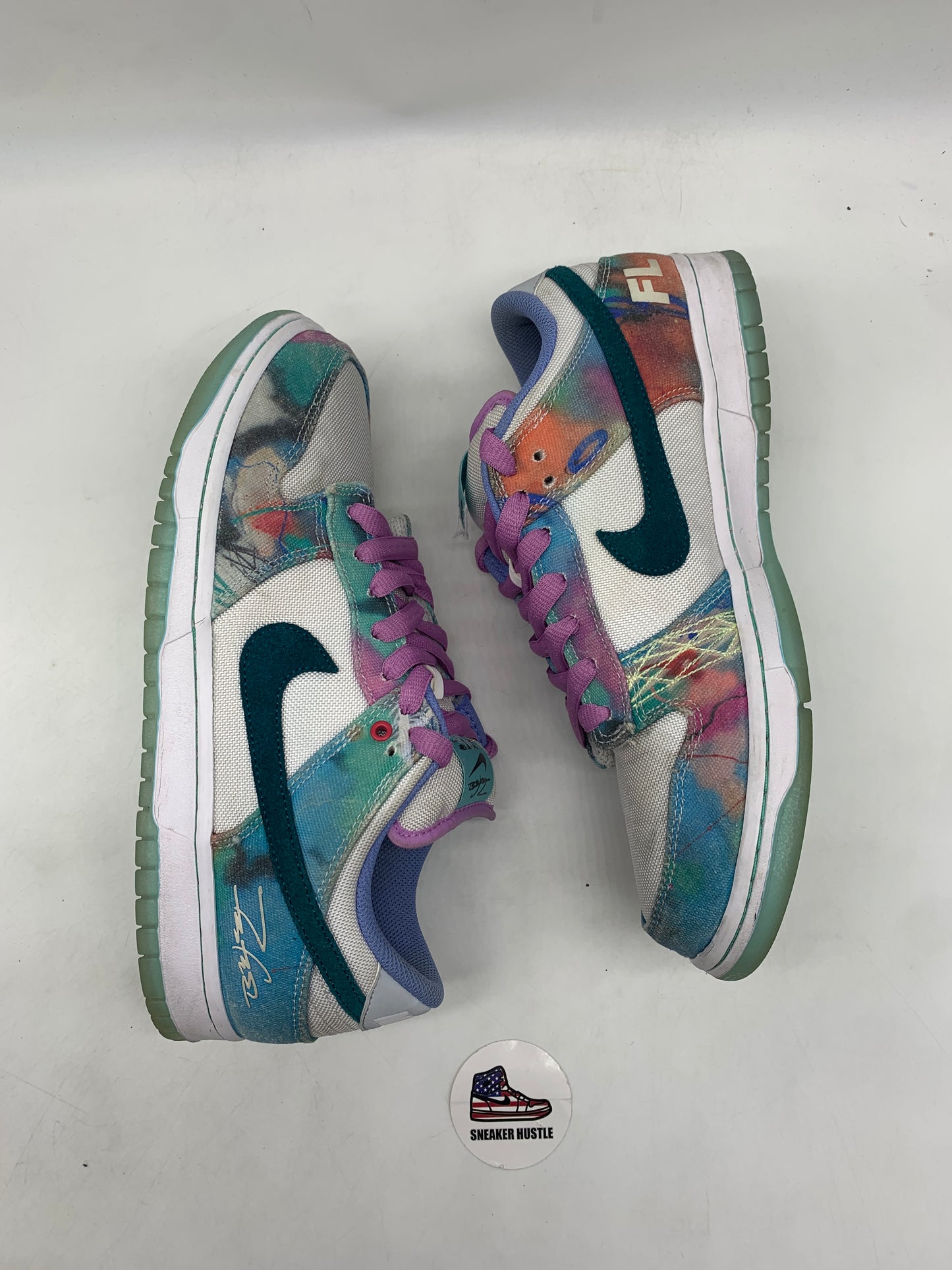 Nike SB Dunk Low Futura Laboratories Bleached Aqua
