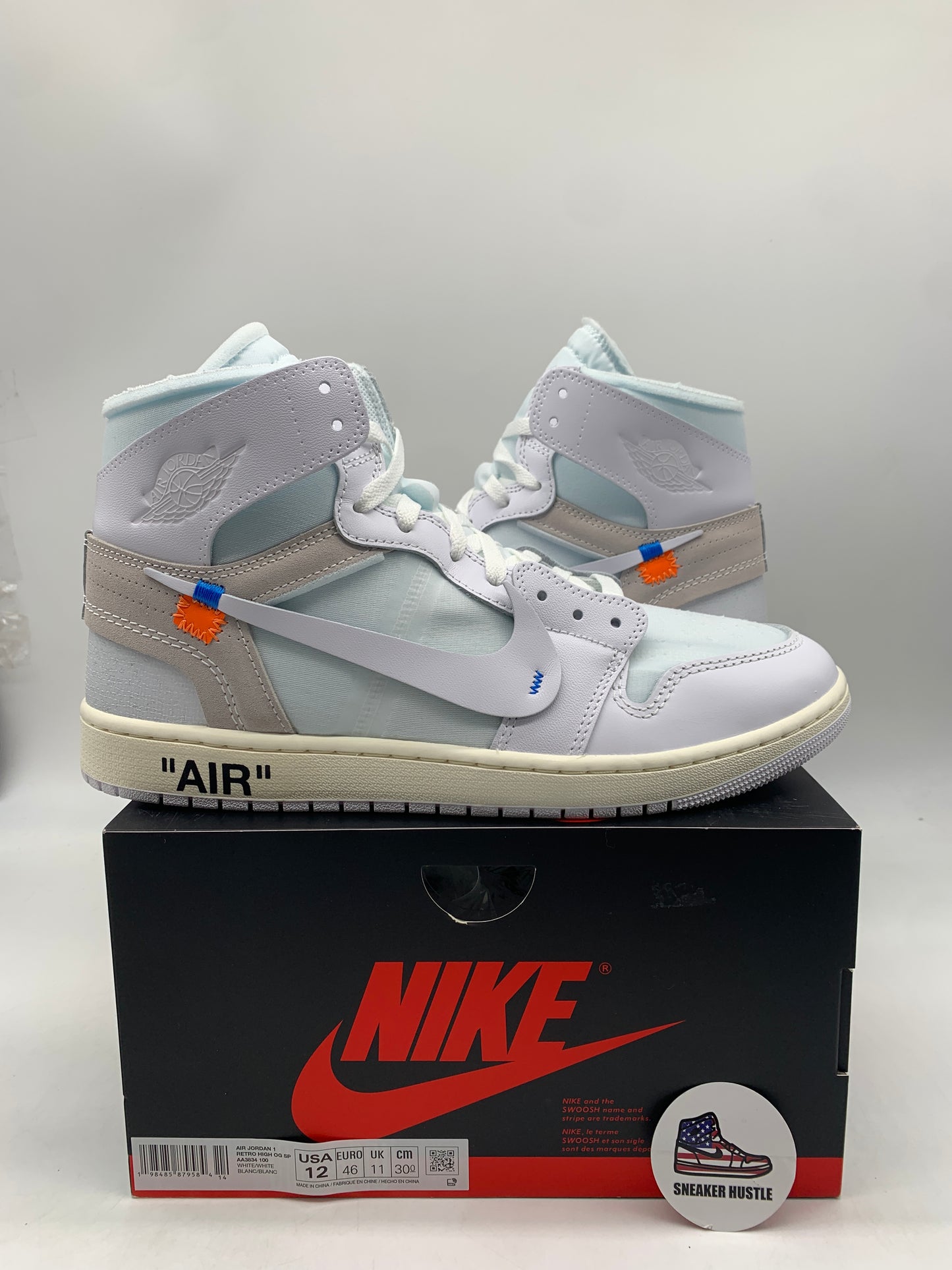 Jordan 1 Retro High Virgil Abloh Archive Alaska