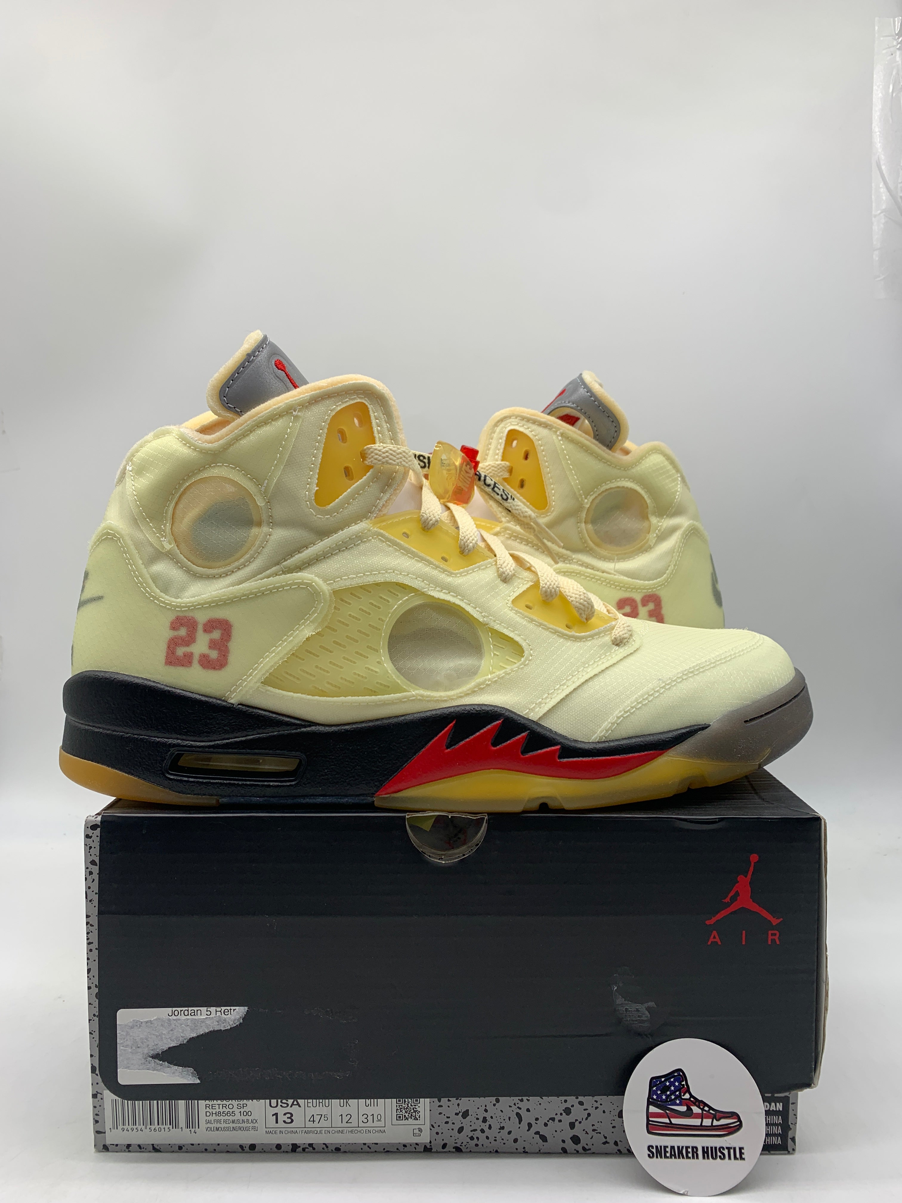 Jordan 5 Retro Off-White Sail – Sneaker Hustle USA