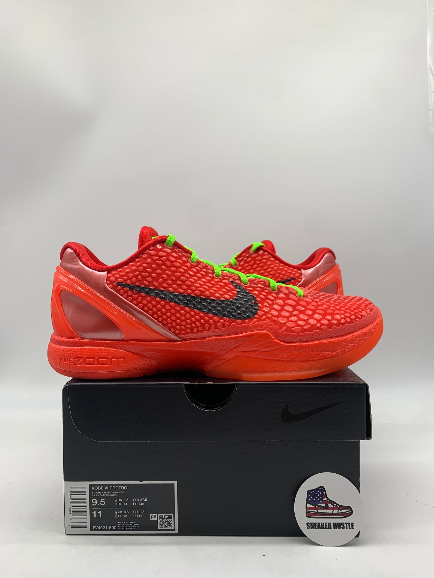 Nike Kobe 6 Protro Reverse Grinch