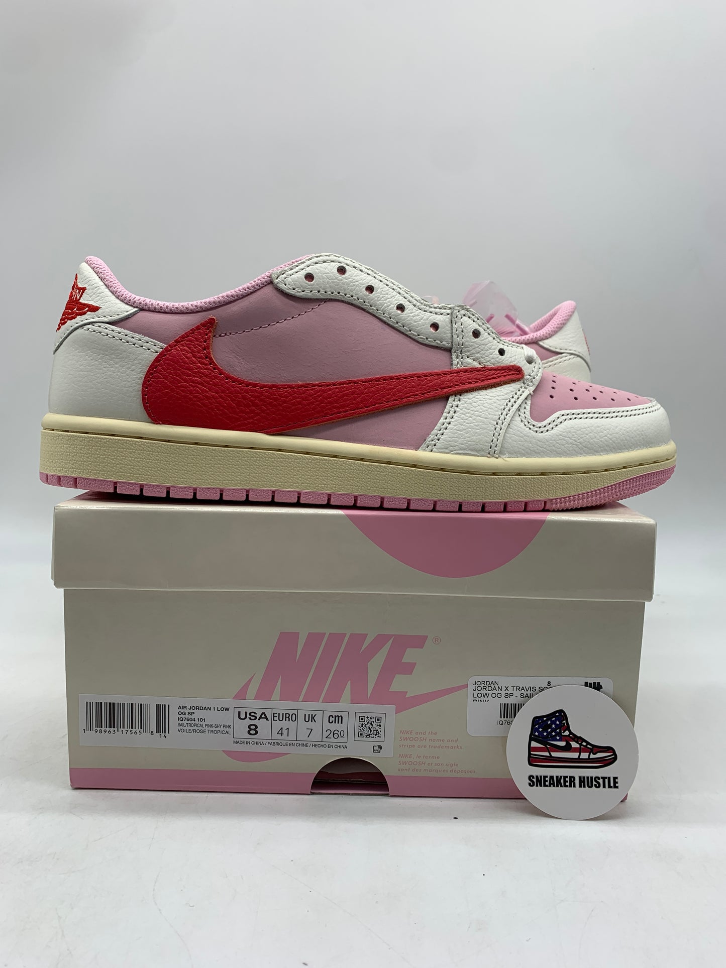 Jordan 1 Retro Low OG SP Travis Scott Sail Tropical Pink