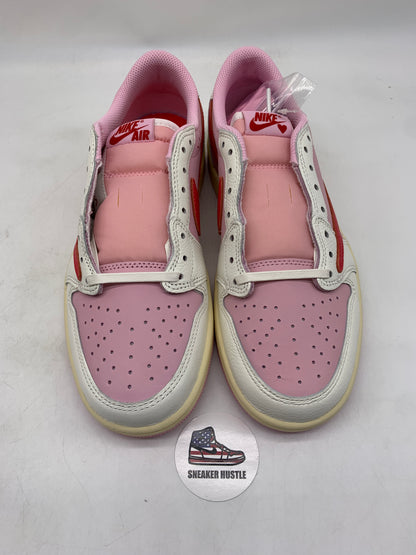 Jordan 1 Retro Low OG SP Travis Scott Sail Tropical Pink