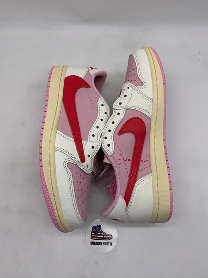 Jordan 1 Retro Low OG SP Travis Scott Sail Tropical Pink