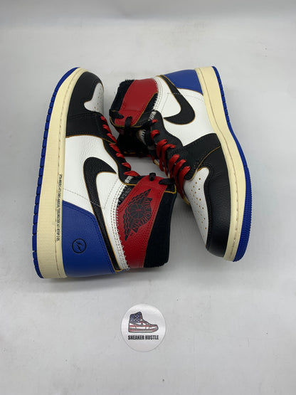 Jordan 1 Retro High OG SP Fragment x Union LA Varsity Red Sport Royal