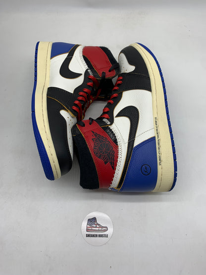 Jordan 1 Retro High OG SP Fragment x Union LA Varsity Red Sport Royal