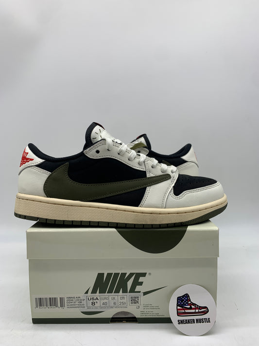 Jordan 1 Retro Low OG SP Travis Scott Olive (Women's)