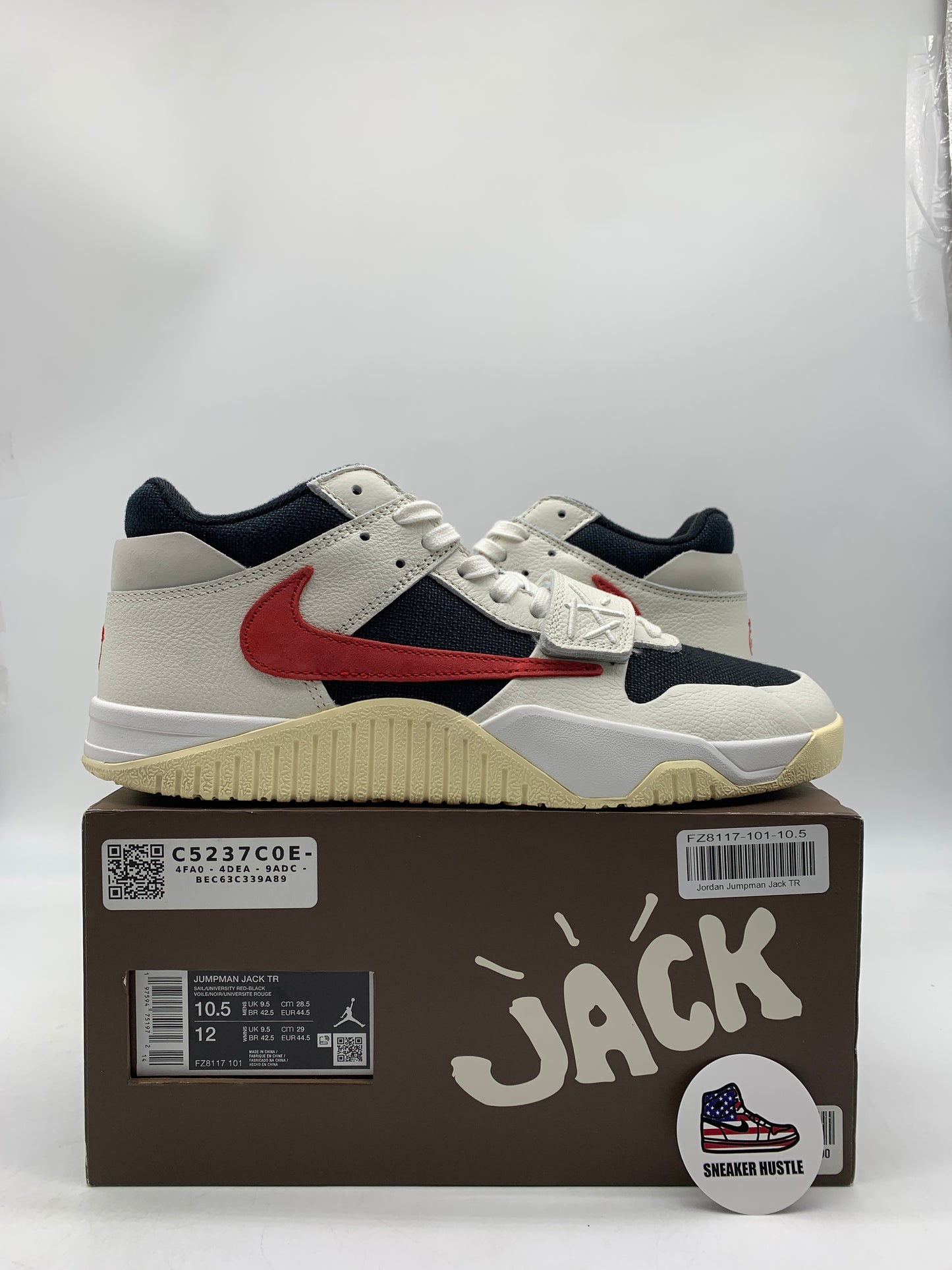 Jordan Jumpman Jack TR Travis Scott University Red