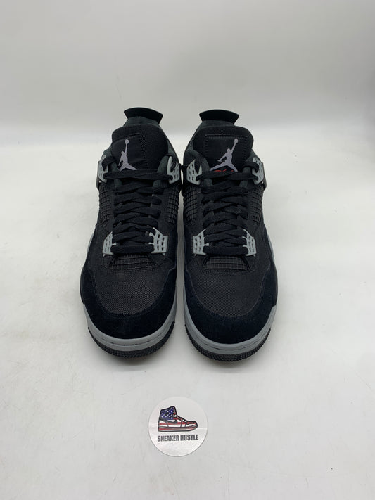 Jordan 4 Retro SE Black Canvas