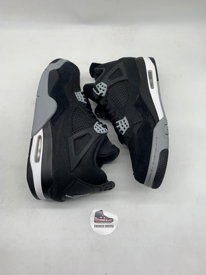 Jordan 4 Retro SE Black Canvas