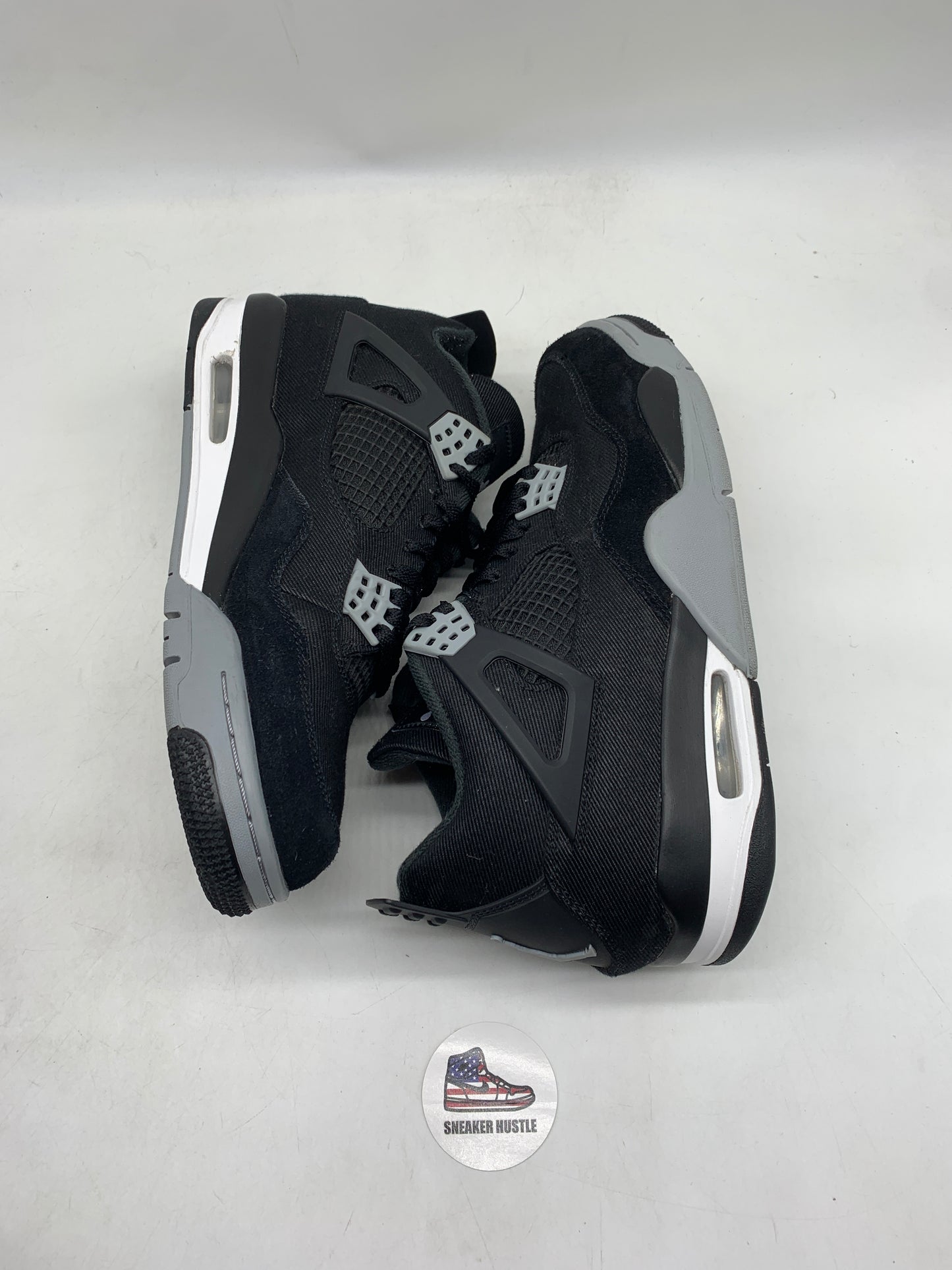 Jordan 4 Retro SE Black Canvas