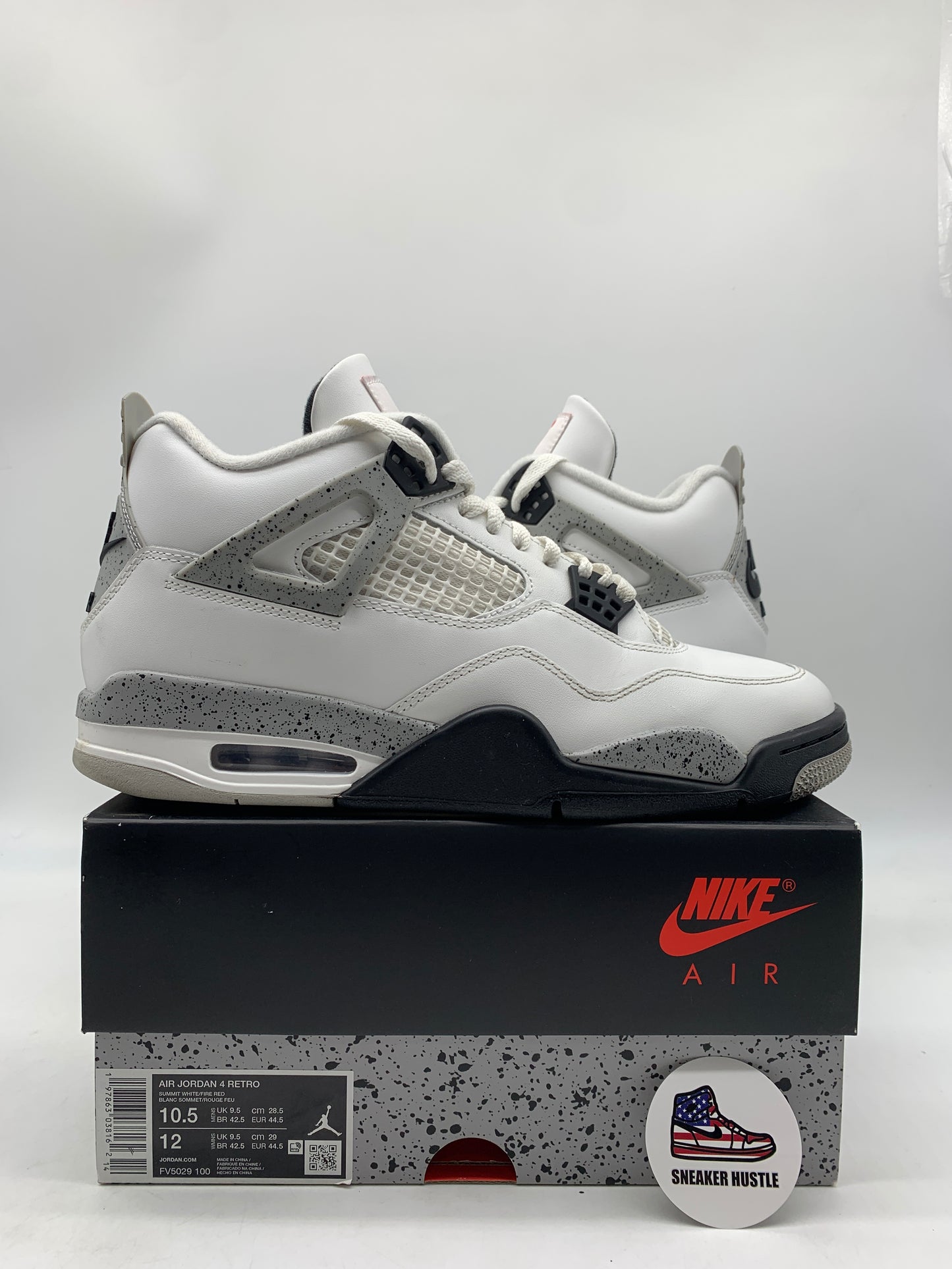 Jordan 4 Retro White Cement (2025)