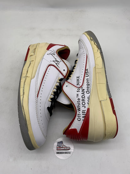 Jordan 2 Retro Low SP Off-White White Red