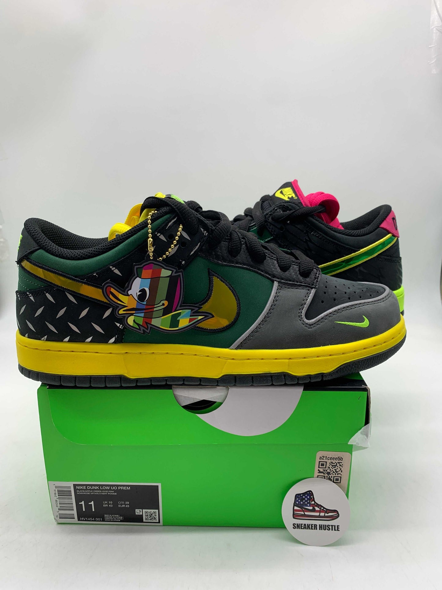 Nike Dunk Low What the Duck Home University of Oregon PE sneakers size 11 new