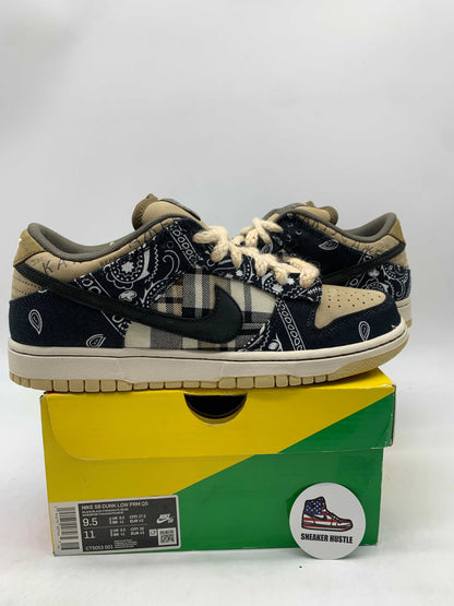 Nike SB Dunk Low Travis Scott sneakers size 9.5 new release