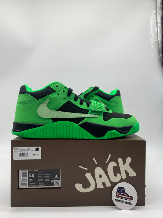 Jordan CJ1 T-Rexx Travis Scott Green Spark