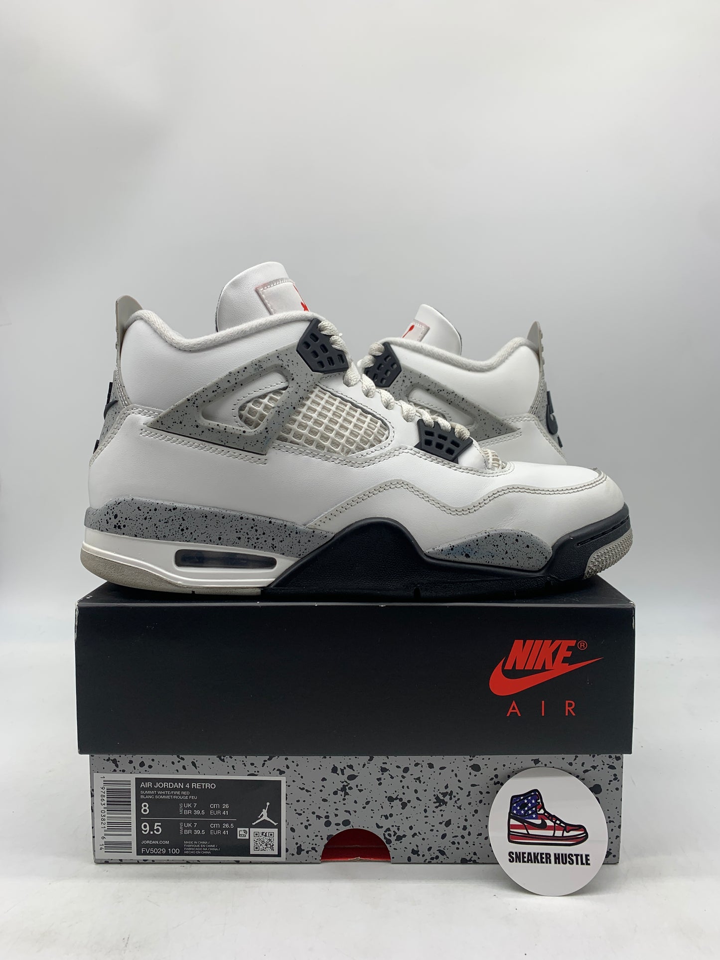 Jordan 4 Retro White Cement (2025)