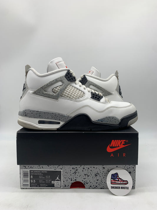 Jordan 4 Retro White Cement (2025)