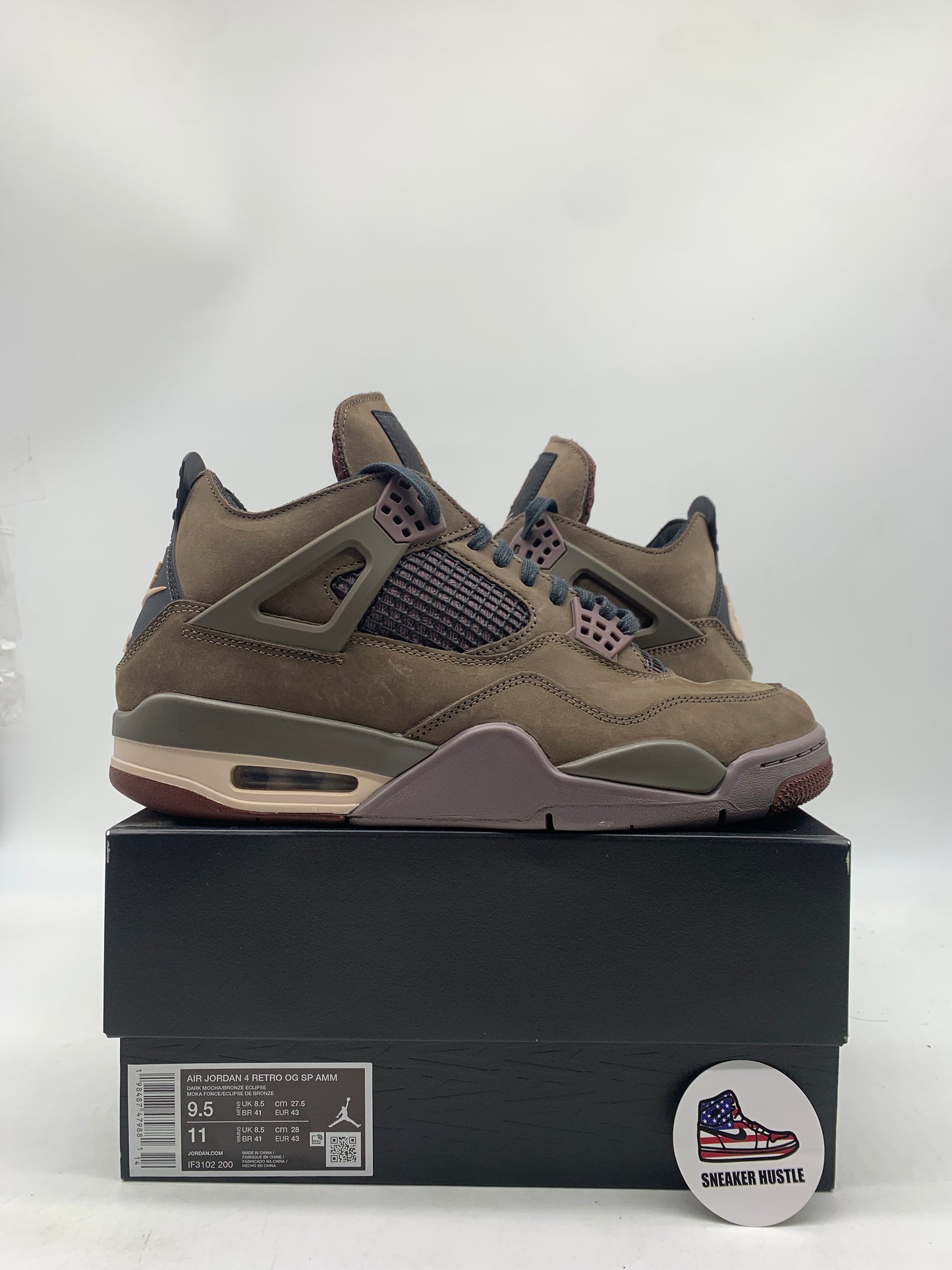 Jordan 4 Retro SP A Ma Maniére Dark Mocha