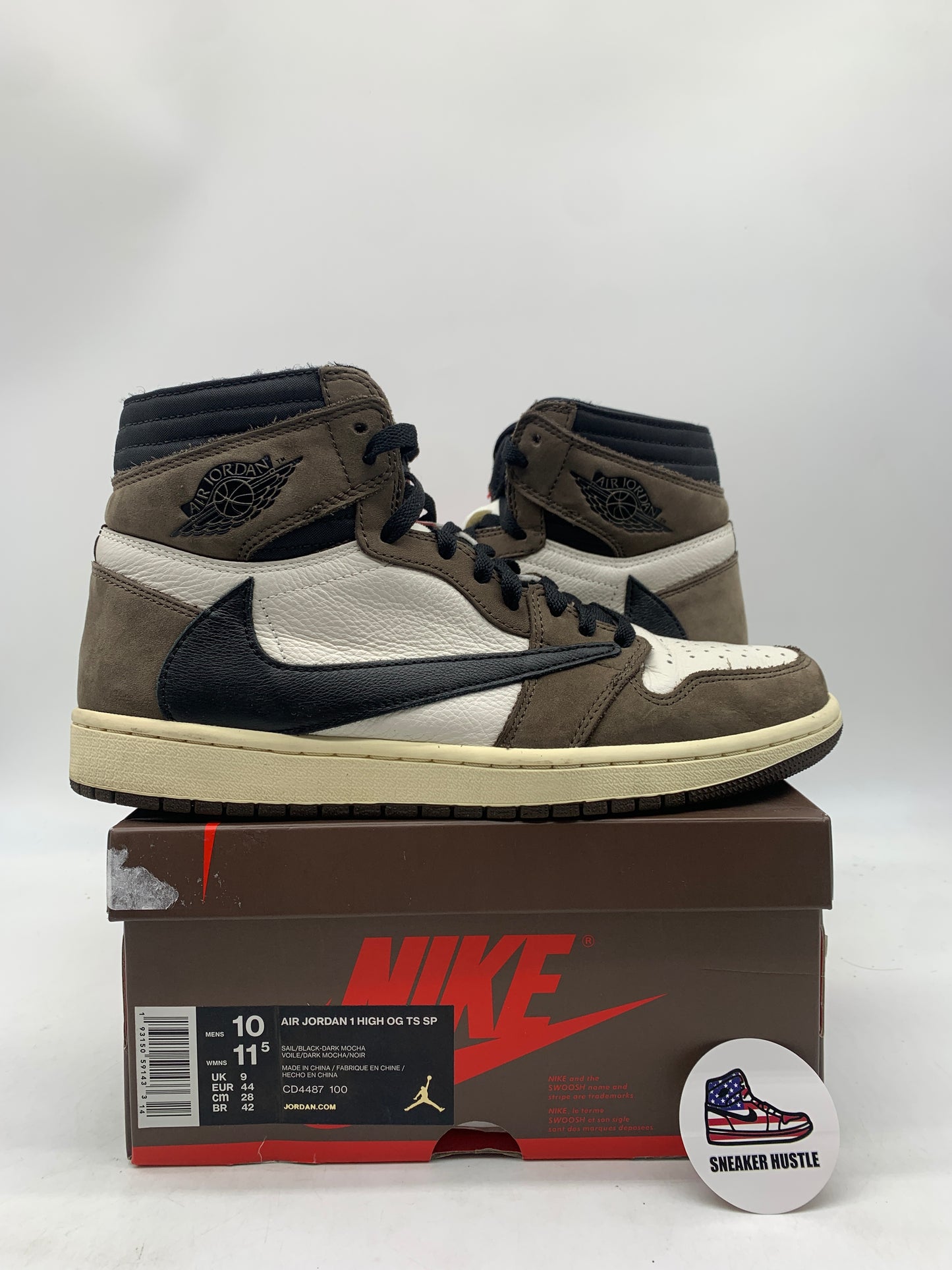 Jordan 1 Retro High OG SP Travis Scott Mocha