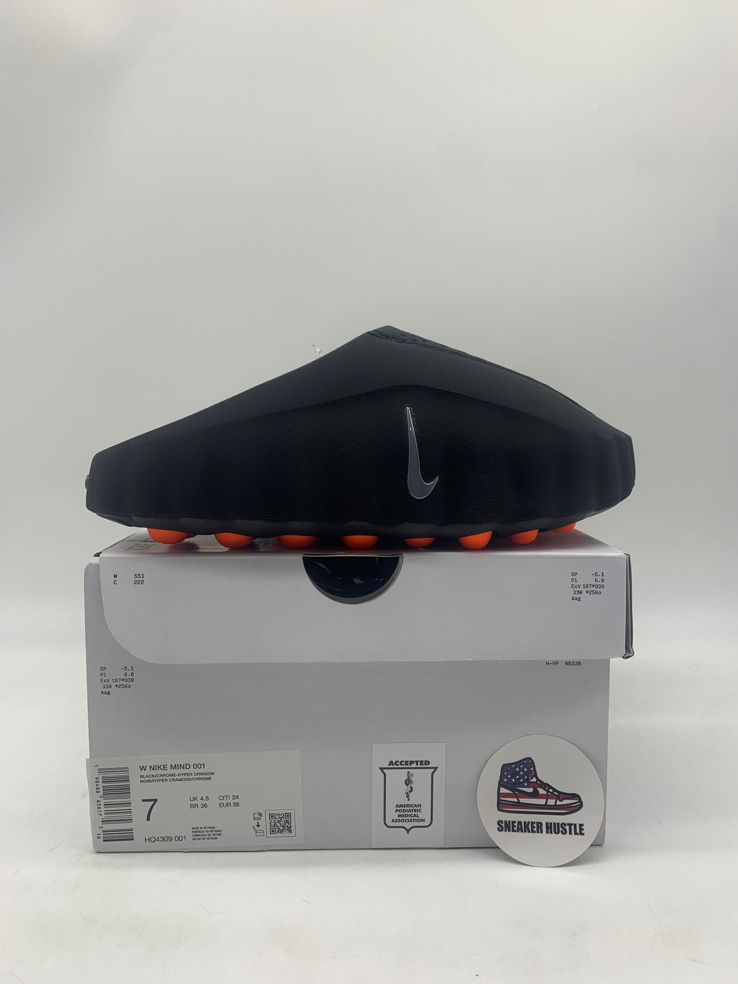 Nike Mind 001 Slide Black Chrome (Women's)