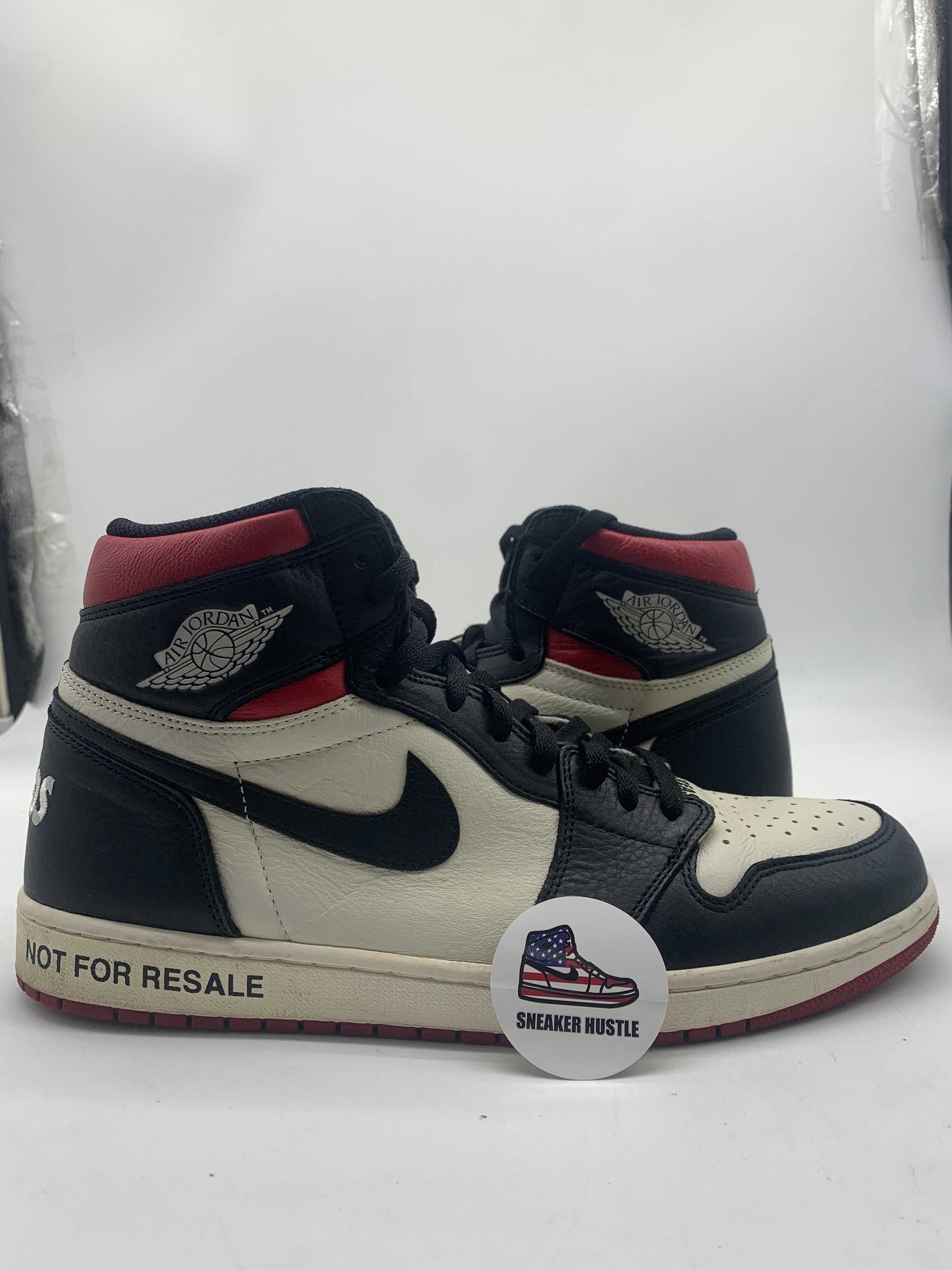 Jordan 1 Retro High Not for Resale Varsity Red preowned size 13 sneaker without box