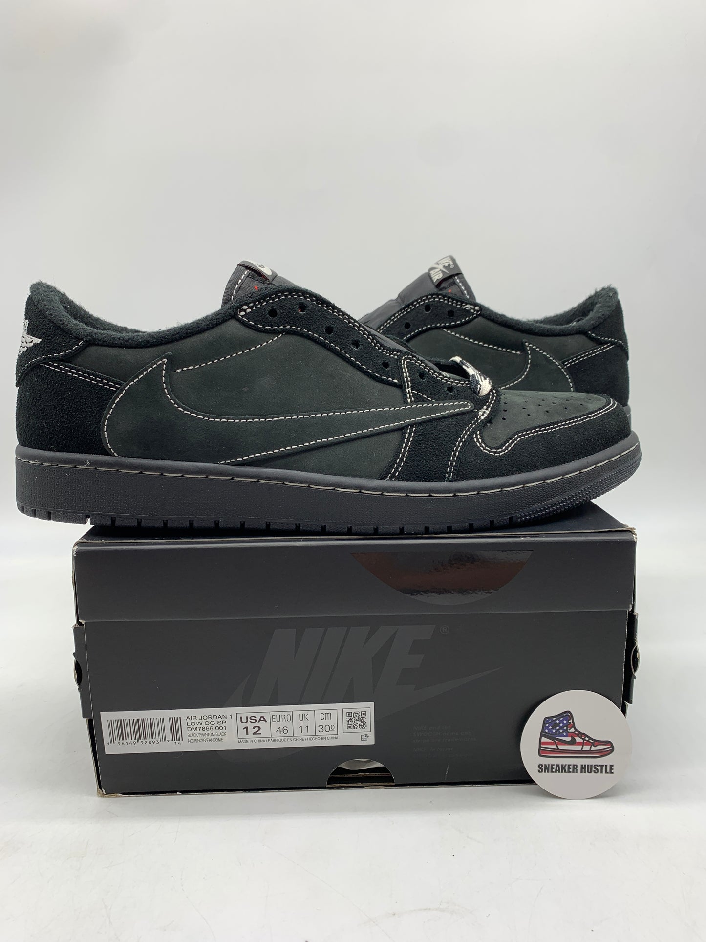 Jordan 1 Retro Low OG SP Travis Scott Black Phantom