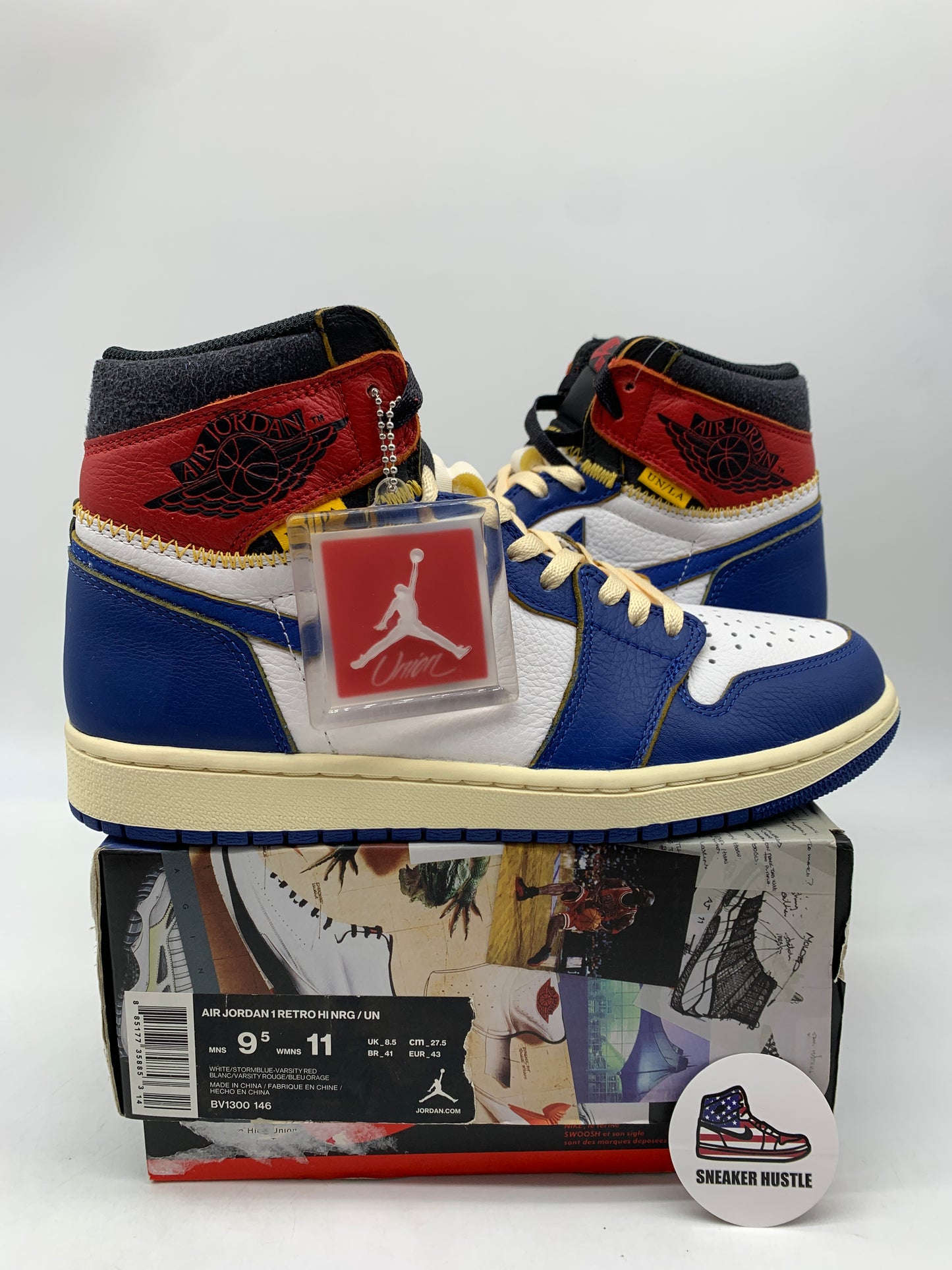 Jordan 1 Retro High Union Los Angeles Storm Blue