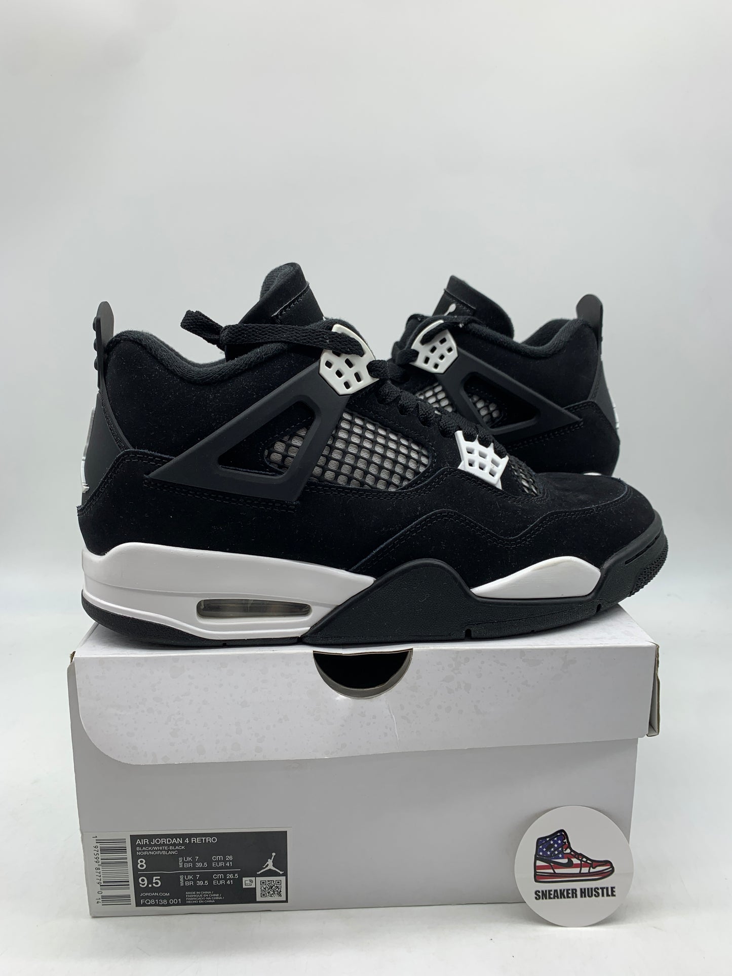Jordan 4 Retro White Thunder