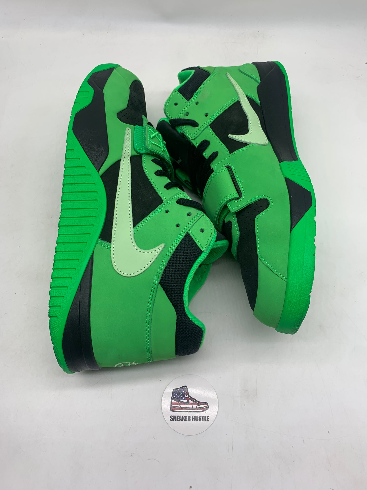 Jordan CJ1 T-Rexx Travis Scott Green Spark