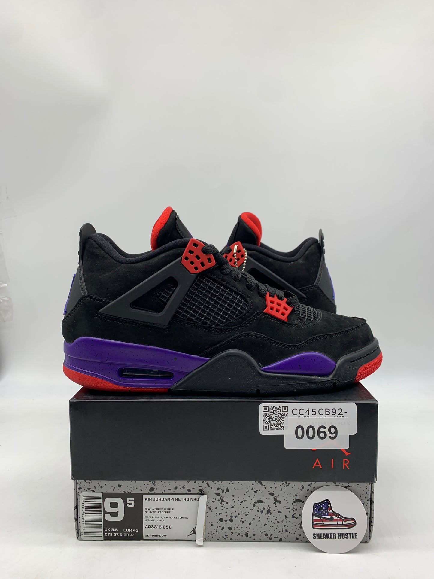 Jordan 4 Retro Raptors Drake OVO (2019)