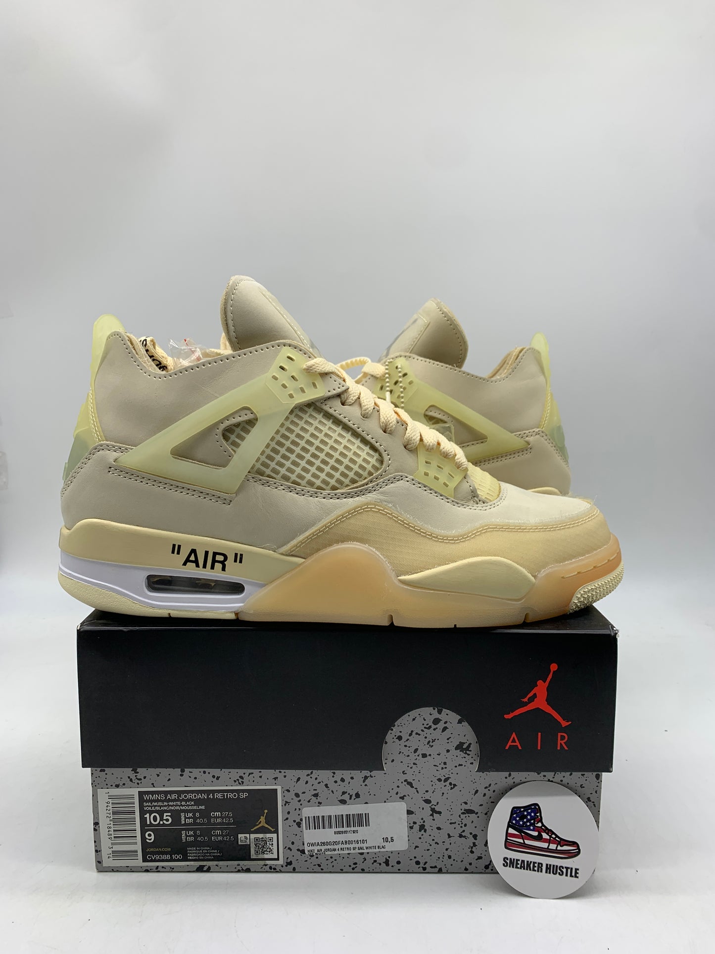 Jordan 4 Retro Off-White Sail (Women's)