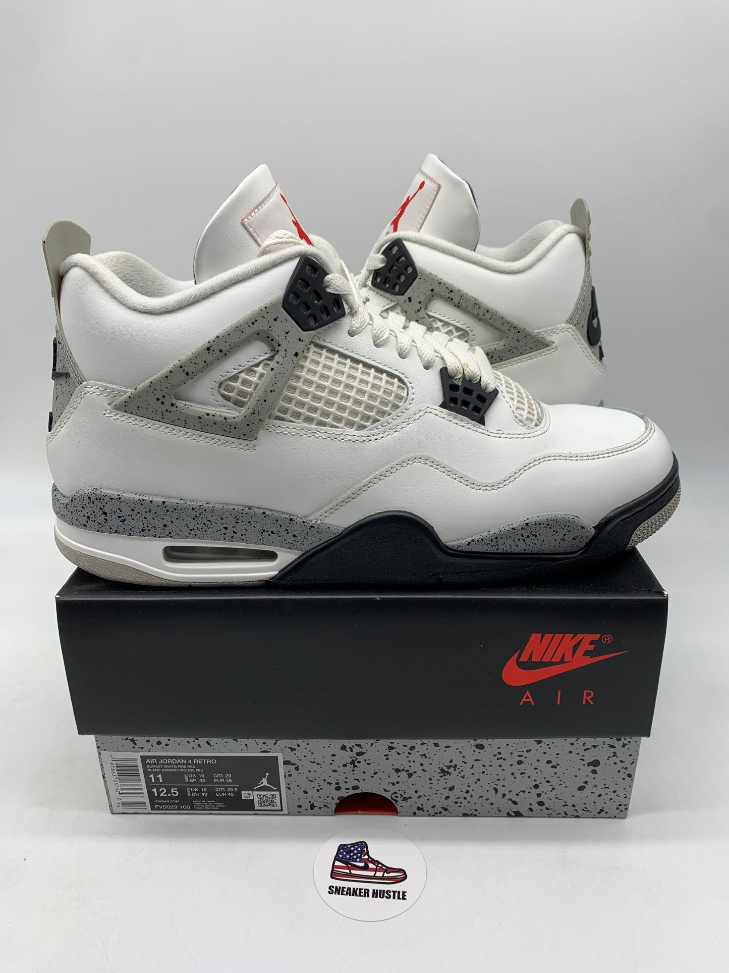 Jordan 4 Retro White Cement (2025)